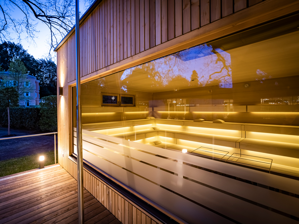 Sauna Platane Außensauna