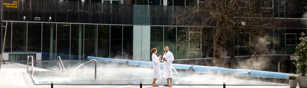 Therme der Ruhe Silvester im Bademantel