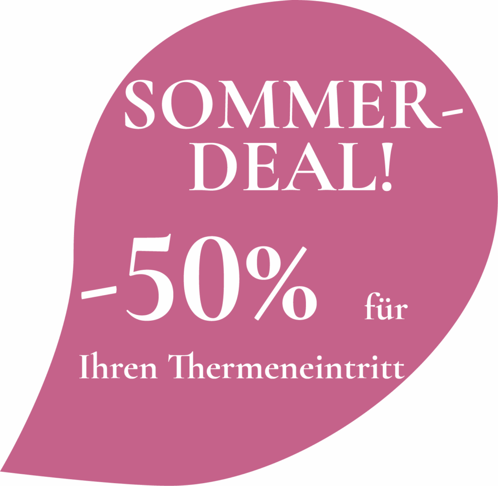 1+1-Sommer-Aktion 2026 in der Therme der Ruhe Bad Gleichenberg